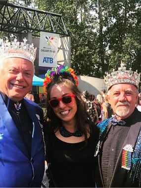 Pride Flower Hair Clip Accessory